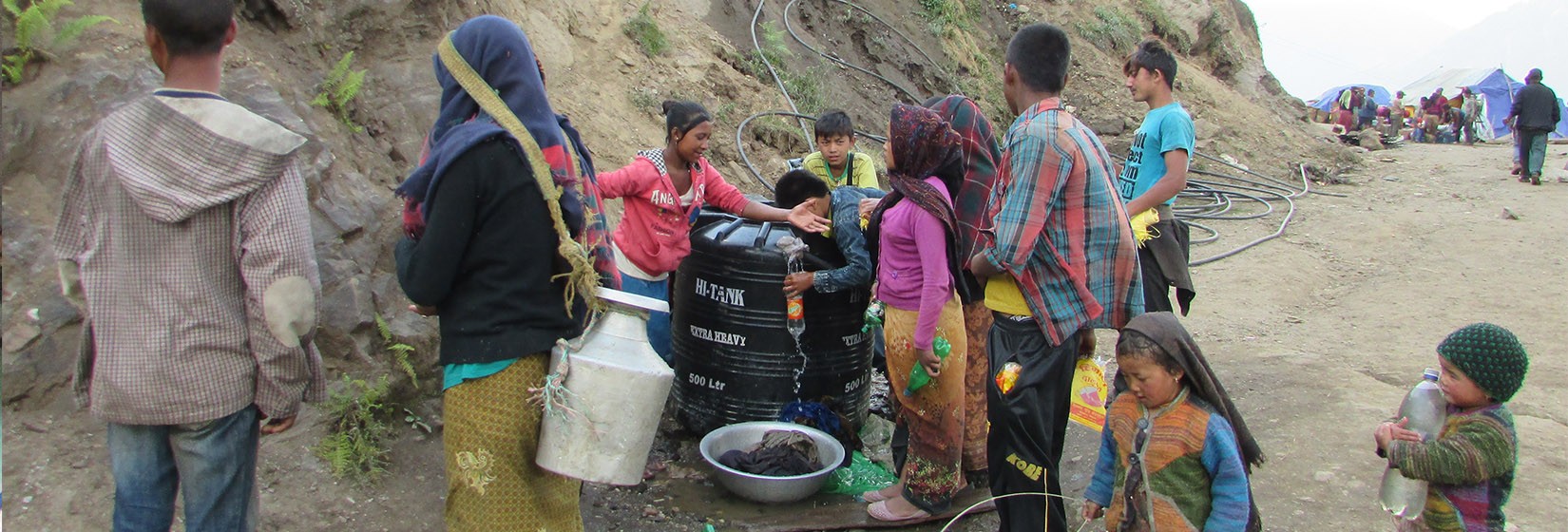 Scarcity of drinking water